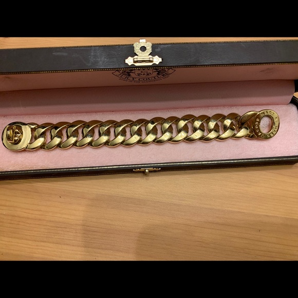Gold Marc Jacobs chain bracelet - Picture 2 of 7